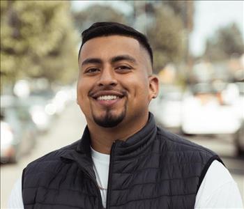 Moises Rosales, team member at SERVPRO of Livermore